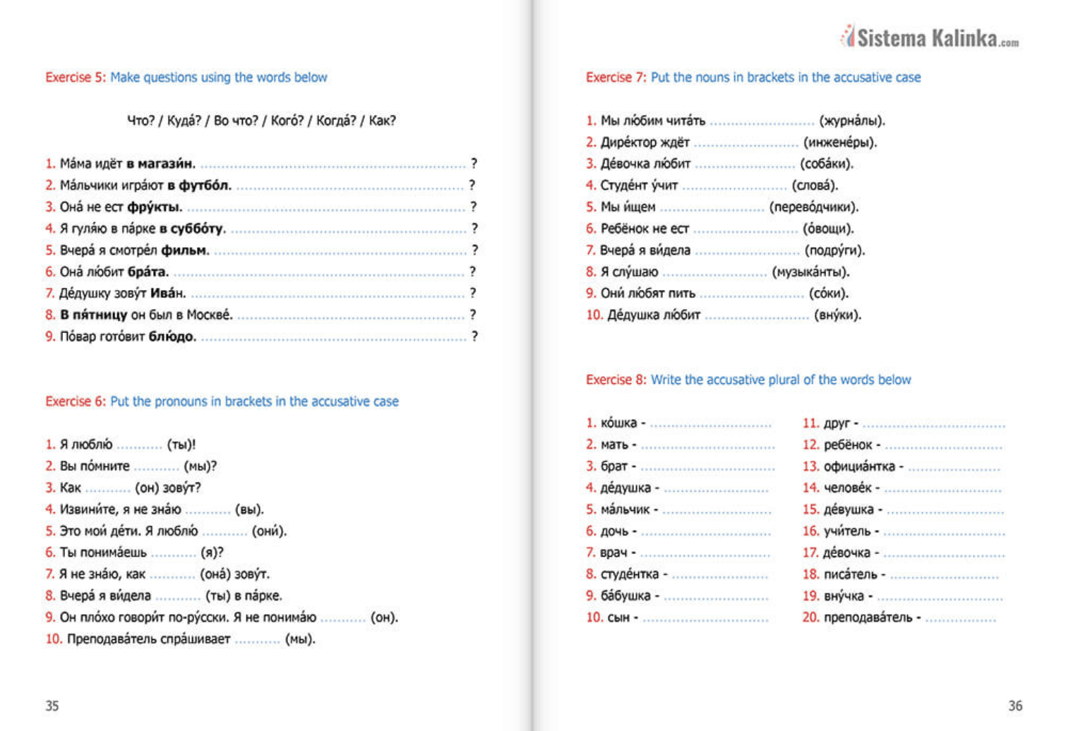 RUSSIAN BOOKS FOR BEGINNERS visual data 7